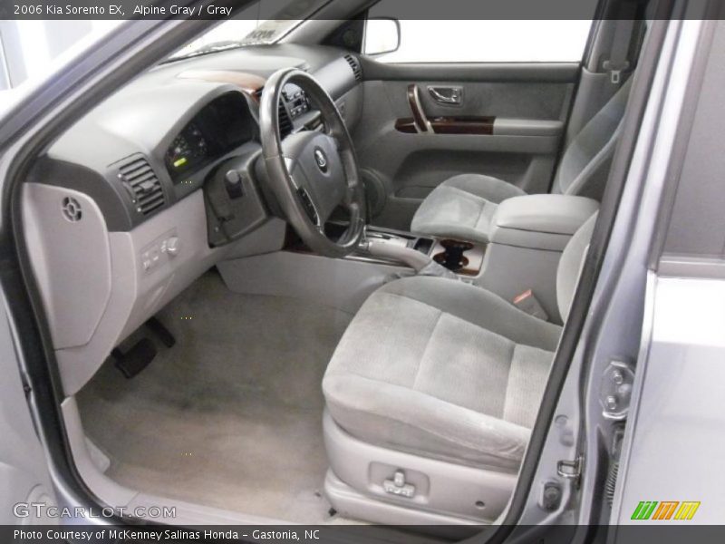 Alpine Gray / Gray 2006 Kia Sorento EX