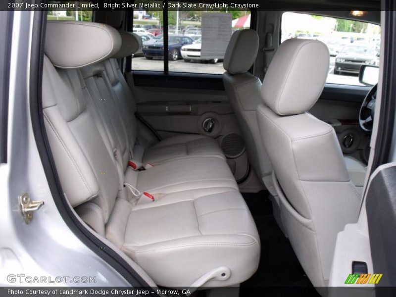 Bright Silver Metallic / Dark Slate Gray/Light Graystone 2007 Jeep Commander Limited