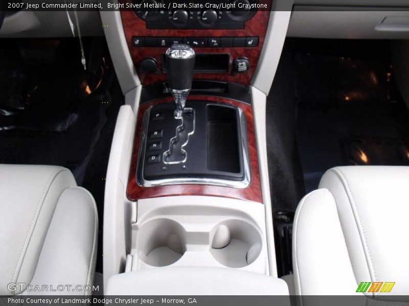 Bright Silver Metallic / Dark Slate Gray/Light Graystone 2007 Jeep Commander Limited