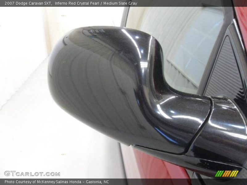 Inferno Red Crystal Pearl / Medium Slate Gray 2007 Dodge Caravan SXT