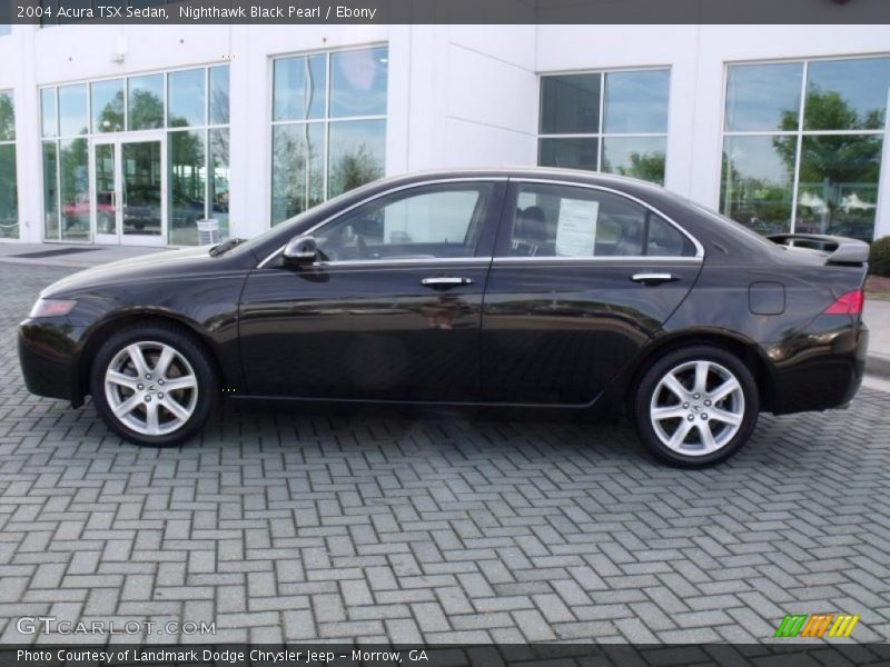 Nighthawk Black Pearl / Ebony 2004 Acura TSX Sedan