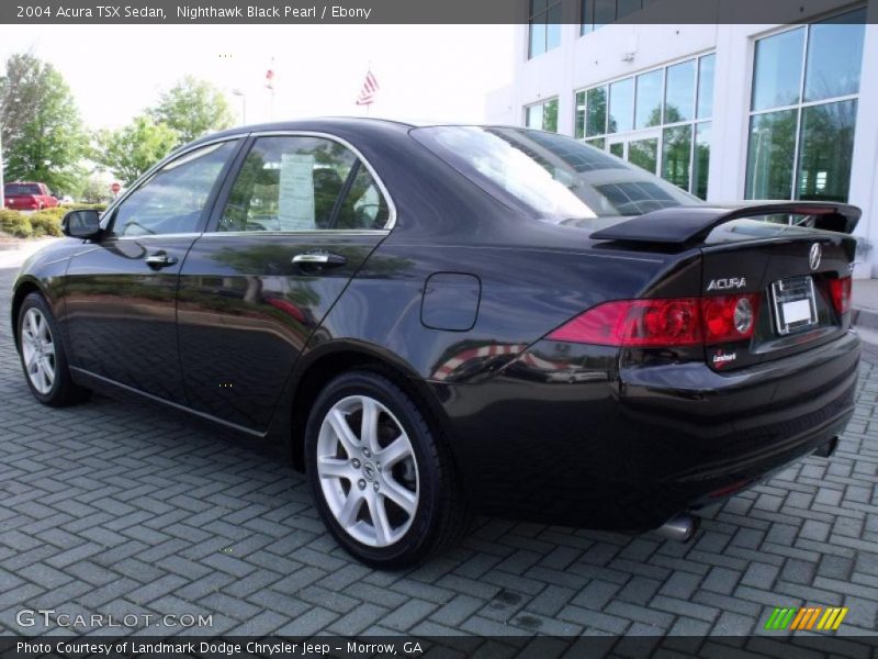 Nighthawk Black Pearl / Ebony 2004 Acura TSX Sedan