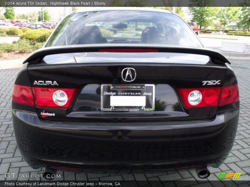 Nighthawk Black Pearl / Ebony 2004 Acura TSX Sedan