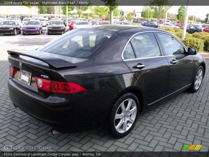Nighthawk Black Pearl / Ebony 2004 Acura TSX Sedan