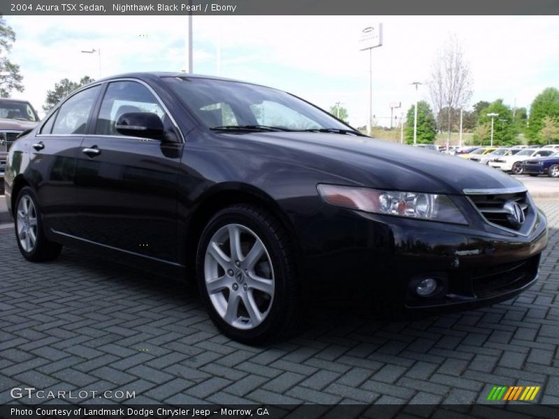 Nighthawk Black Pearl / Ebony 2004 Acura TSX Sedan