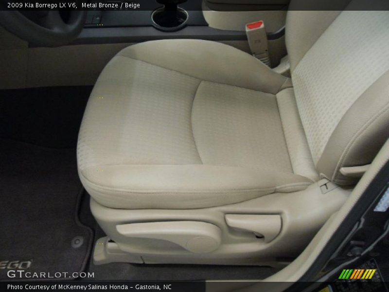 Metal Bronze / Beige 2009 Kia Borrego LX V6