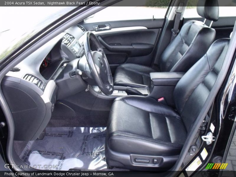 Nighthawk Black Pearl / Ebony 2004 Acura TSX Sedan