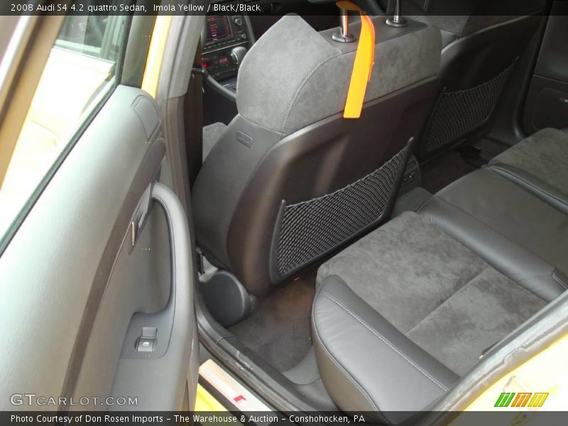 Imola Yellow / Black/Black 2008 Audi S4 4.2 quattro Sedan