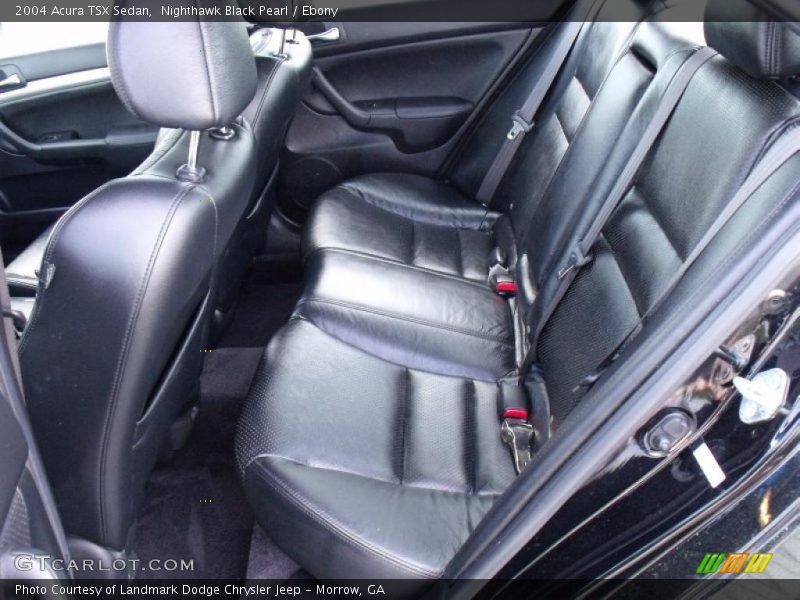 Nighthawk Black Pearl / Ebony 2004 Acura TSX Sedan