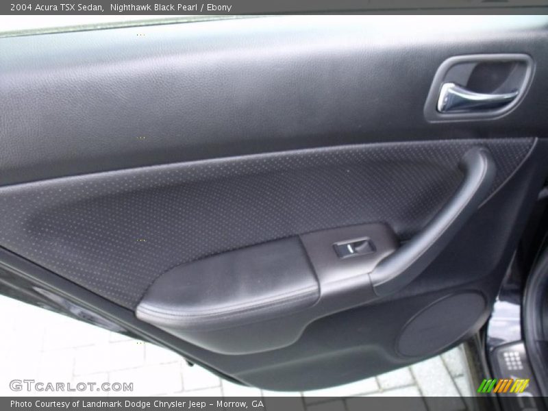Nighthawk Black Pearl / Ebony 2004 Acura TSX Sedan