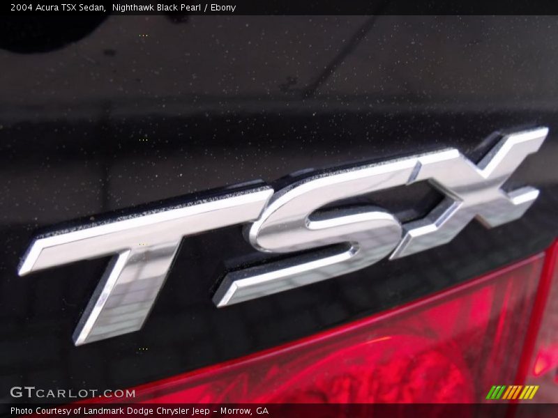 Nighthawk Black Pearl / Ebony 2004 Acura TSX Sedan