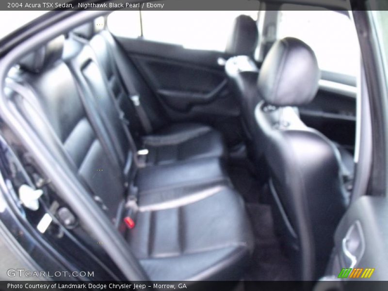 Nighthawk Black Pearl / Ebony 2004 Acura TSX Sedan