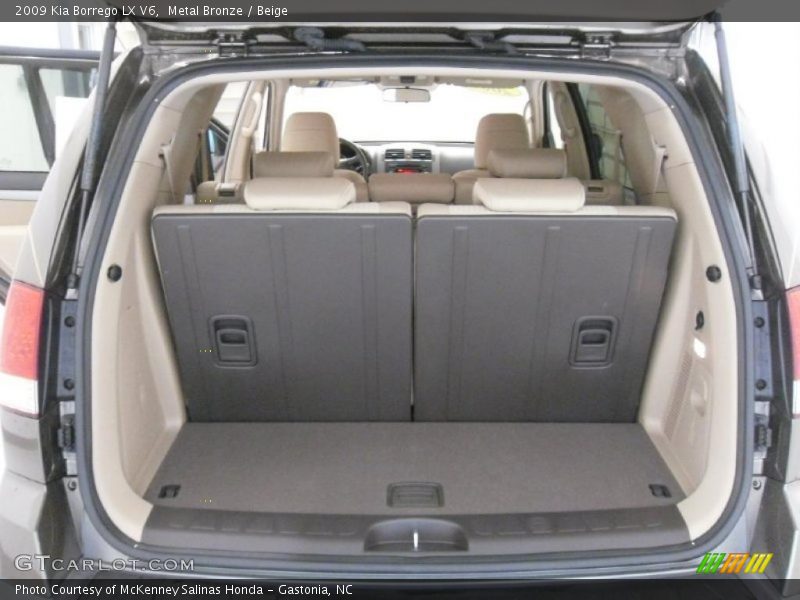Metal Bronze / Beige 2009 Kia Borrego LX V6