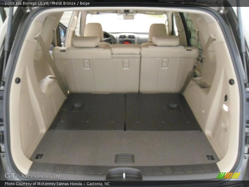 Metal Bronze / Beige 2009 Kia Borrego LX V6
