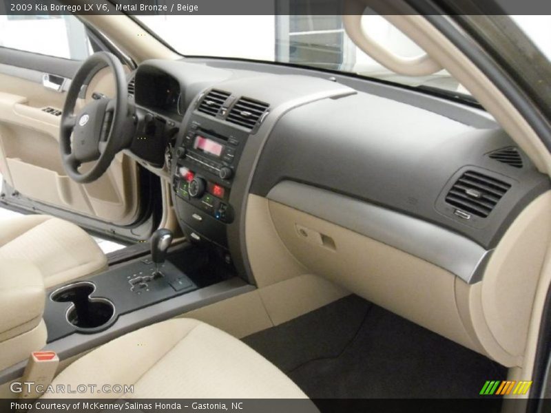 Metal Bronze / Beige 2009 Kia Borrego LX V6