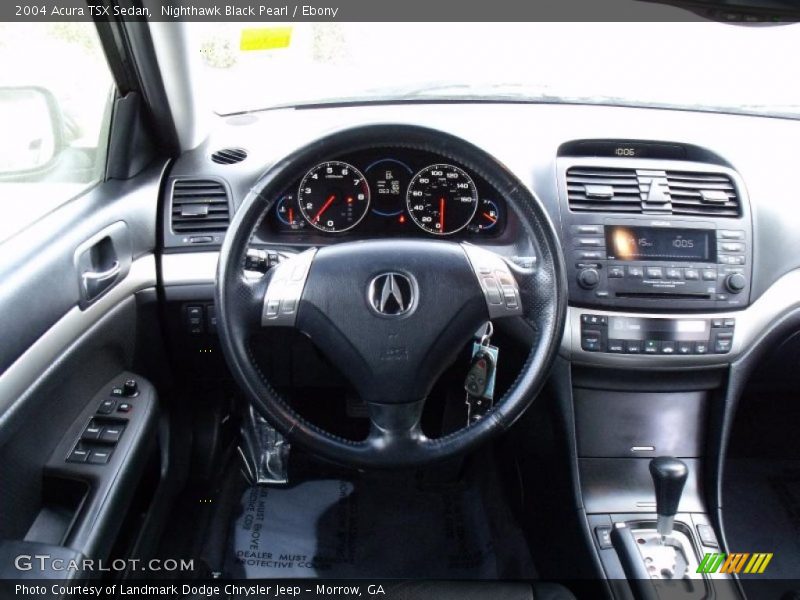 Nighthawk Black Pearl / Ebony 2004 Acura TSX Sedan