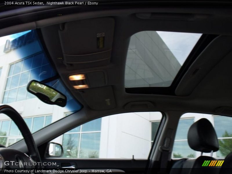 Nighthawk Black Pearl / Ebony 2004 Acura TSX Sedan