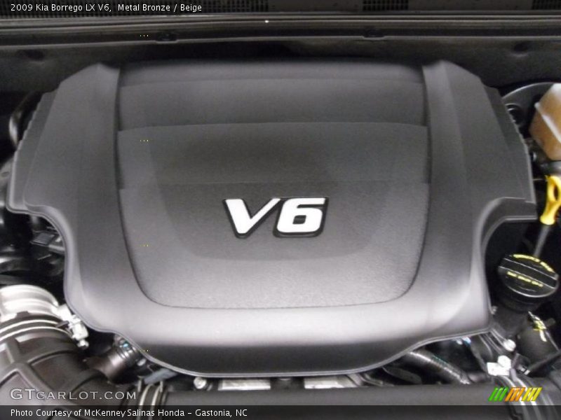 Metal Bronze / Beige 2009 Kia Borrego LX V6