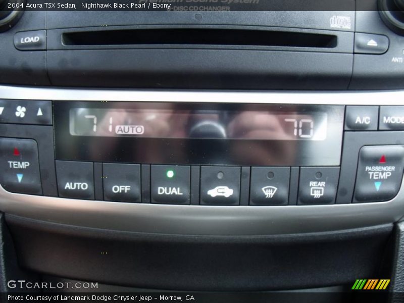Nighthawk Black Pearl / Ebony 2004 Acura TSX Sedan