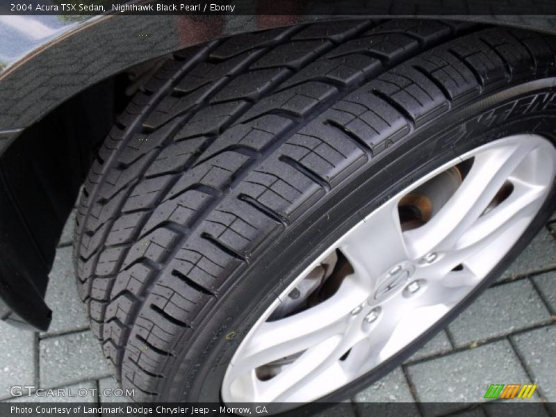 Nighthawk Black Pearl / Ebony 2004 Acura TSX Sedan