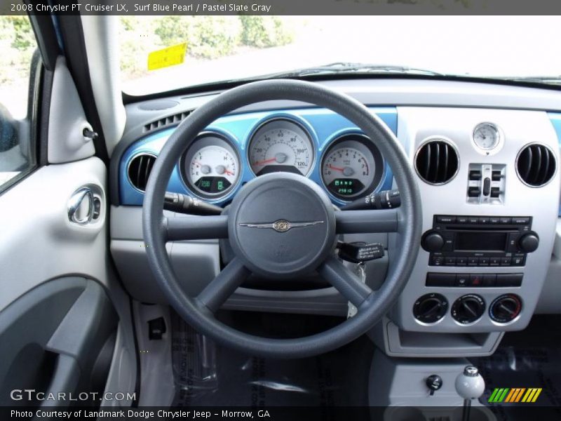 Surf Blue Pearl / Pastel Slate Gray 2008 Chrysler PT Cruiser LX