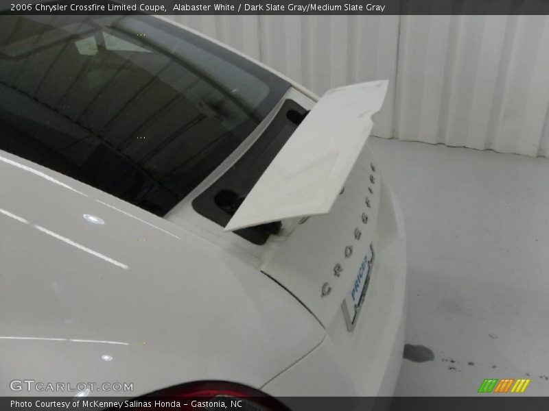 Alabaster White / Dark Slate Gray/Medium Slate Gray 2006 Chrysler Crossfire Limited Coupe