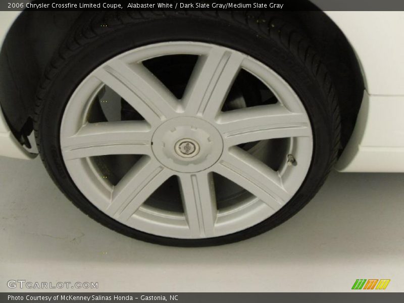 Alabaster White / Dark Slate Gray/Medium Slate Gray 2006 Chrysler Crossfire Limited Coupe