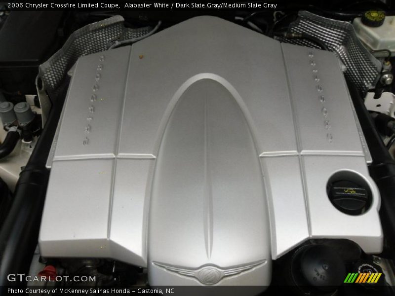 Alabaster White / Dark Slate Gray/Medium Slate Gray 2006 Chrysler Crossfire Limited Coupe