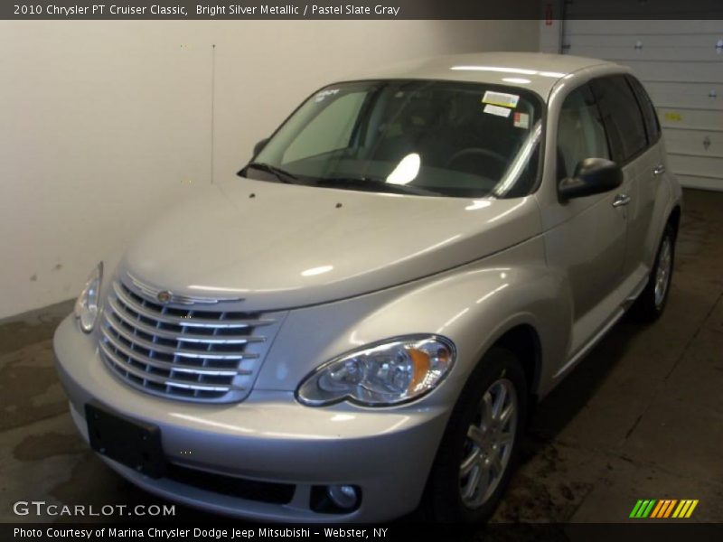 Bright Silver Metallic / Pastel Slate Gray 2010 Chrysler PT Cruiser Classic