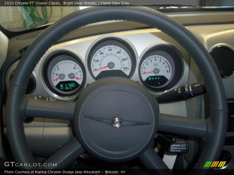 Bright Silver Metallic / Pastel Slate Gray 2010 Chrysler PT Cruiser Classic