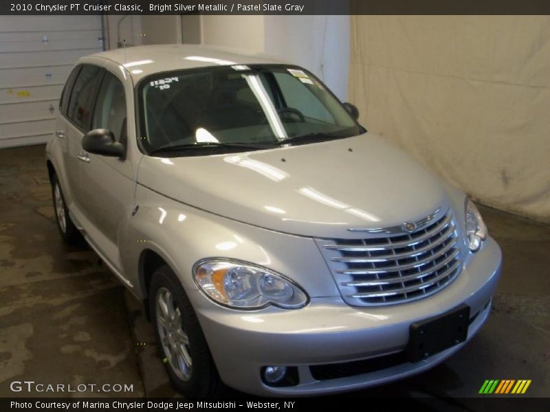 Bright Silver Metallic / Pastel Slate Gray 2010 Chrysler PT Cruiser Classic