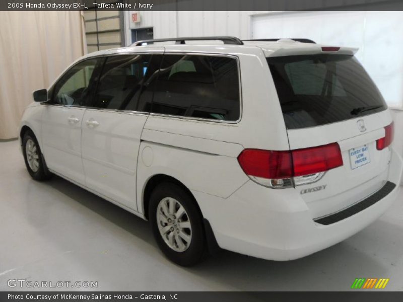 Taffeta White / Ivory 2009 Honda Odyssey EX-L