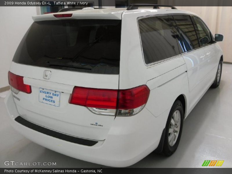 Taffeta White / Ivory 2009 Honda Odyssey EX-L