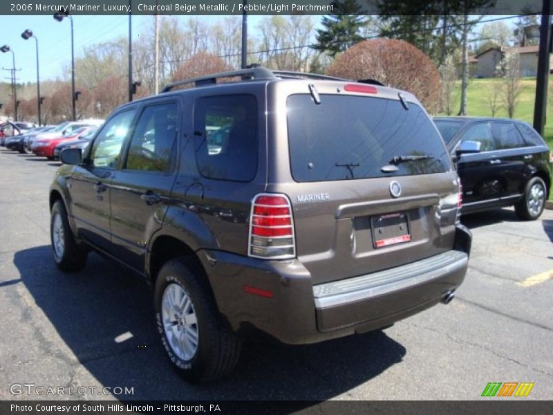 Charcoal Beige Metallic / Pebble/Light Parchment 2006 Mercury Mariner Luxury