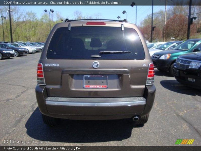 Charcoal Beige Metallic / Pebble/Light Parchment 2006 Mercury Mariner Luxury