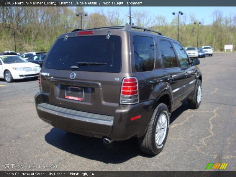 Charcoal Beige Metallic / Pebble/Light Parchment 2006 Mercury Mariner Luxury