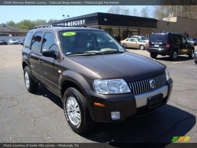 Charcoal Beige Metallic / Pebble/Light Parchment 2006 Mercury Mariner Luxury