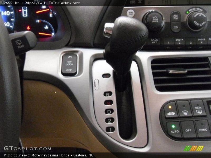 Taffeta White / Ivory 2009 Honda Odyssey EX-L