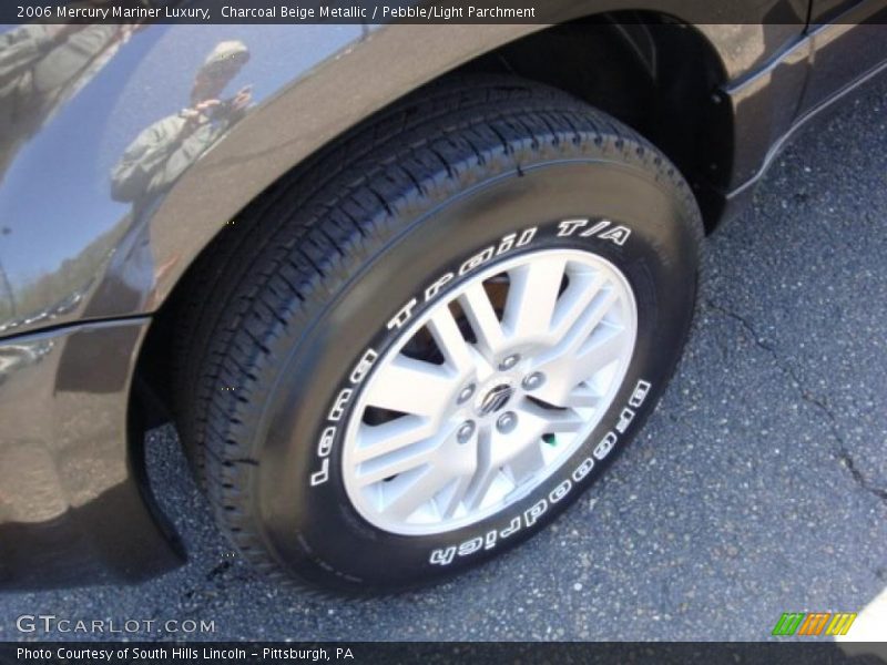 Charcoal Beige Metallic / Pebble/Light Parchment 2006 Mercury Mariner Luxury