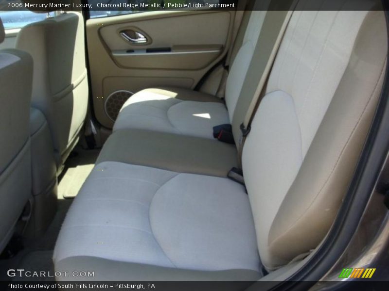 Charcoal Beige Metallic / Pebble/Light Parchment 2006 Mercury Mariner Luxury