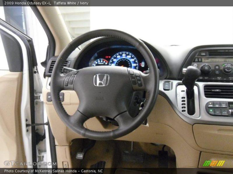 Taffeta White / Ivory 2009 Honda Odyssey EX-L
