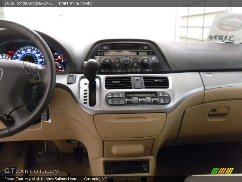 Taffeta White / Ivory 2009 Honda Odyssey EX-L