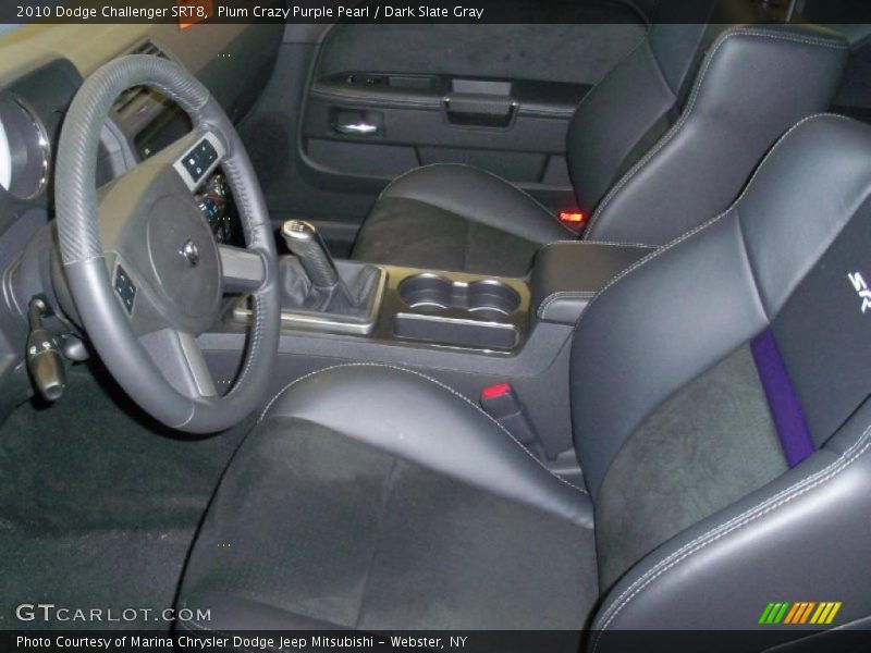 Plum Crazy Purple Pearl / Dark Slate Gray 2010 Dodge Challenger SRT8