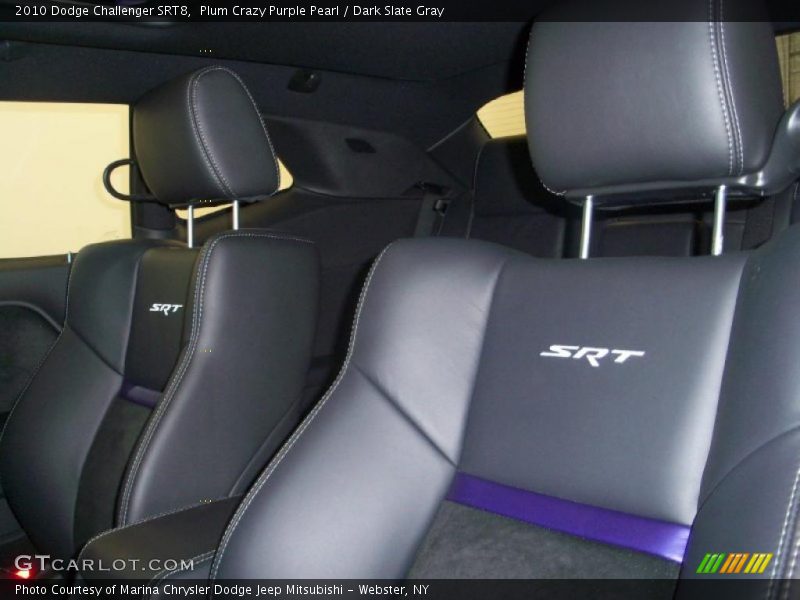 Plum Crazy Purple Pearl / Dark Slate Gray 2010 Dodge Challenger SRT8
