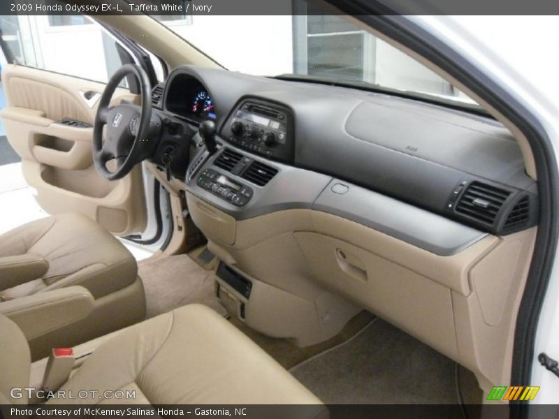 Taffeta White / Ivory 2009 Honda Odyssey EX-L