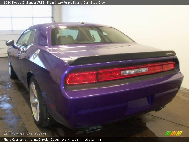 Plum Crazy Purple Pearl / Dark Slate Gray 2010 Dodge Challenger SRT8