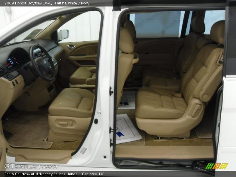 Taffeta White / Ivory 2009 Honda Odyssey EX-L