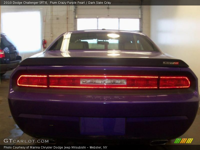Plum Crazy Purple Pearl / Dark Slate Gray 2010 Dodge Challenger SRT8