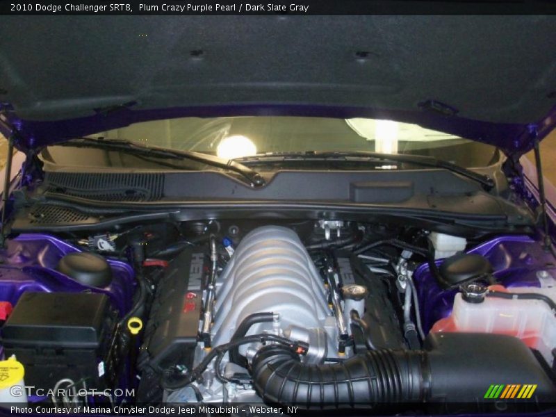 Plum Crazy Purple Pearl / Dark Slate Gray 2010 Dodge Challenger SRT8