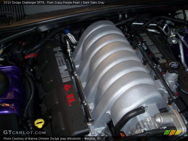 Plum Crazy Purple Pearl / Dark Slate Gray 2010 Dodge Challenger SRT8